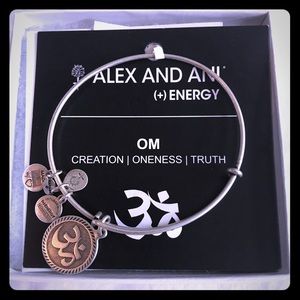 NWT Alex and Ani Bracelet OM
